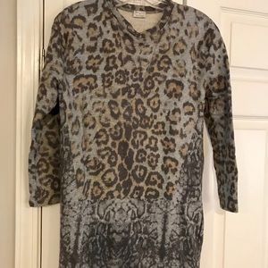 Zara Sweatshirt Tunic Dress